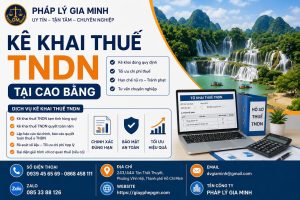 Kê khai thuế TNDN tại Cao Bằng