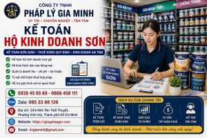 Kế toán hộ kinh doanh sơn