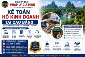 Kế toán hộ kinh doanh tại Cao Bằng