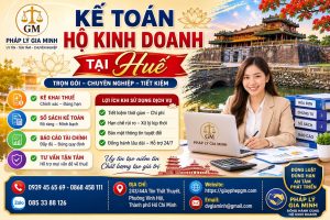 Kế toán hộ kinh doanh tại Huế trọn gói