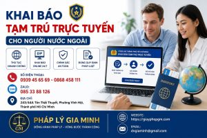 Khai báo tạm trú trực tuyến cho người nước ngoài