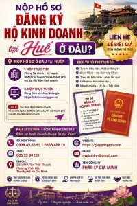 Nộp hồ sơ đăng ký hộ kinh doanh tại Huế ở đâu