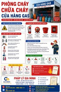 Phòng cháy chữa cháy cửa hàng gas