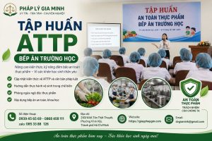 Tập huấn ATTP bếp ăn trường học