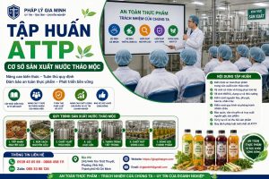 Tập huấn ATTP cơ sở sản xuất nước thảo mộc