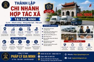 Thành lập chi nhánh hợp tác xã tại Bắc Ninh