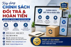 Xây dựng chính sách đổi trả và hoàn tiền