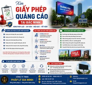 Xin giấy phép quảng cáo tại Bắc Ninh