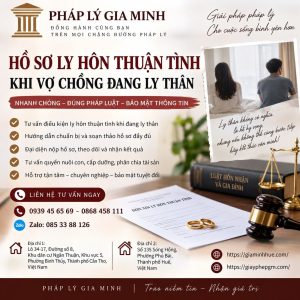 Hồ sơ ly hôn thuận tình khi vợ chồng đang ly thân