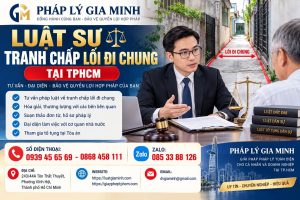Luật sư tranh chấp lối đi chung tại TPHCM