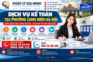 Dịch vụ kế toán tại phường Long Biên Hà Nội