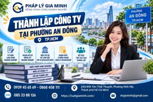 Thành lập công ty tại phường An Đông TP.HCM